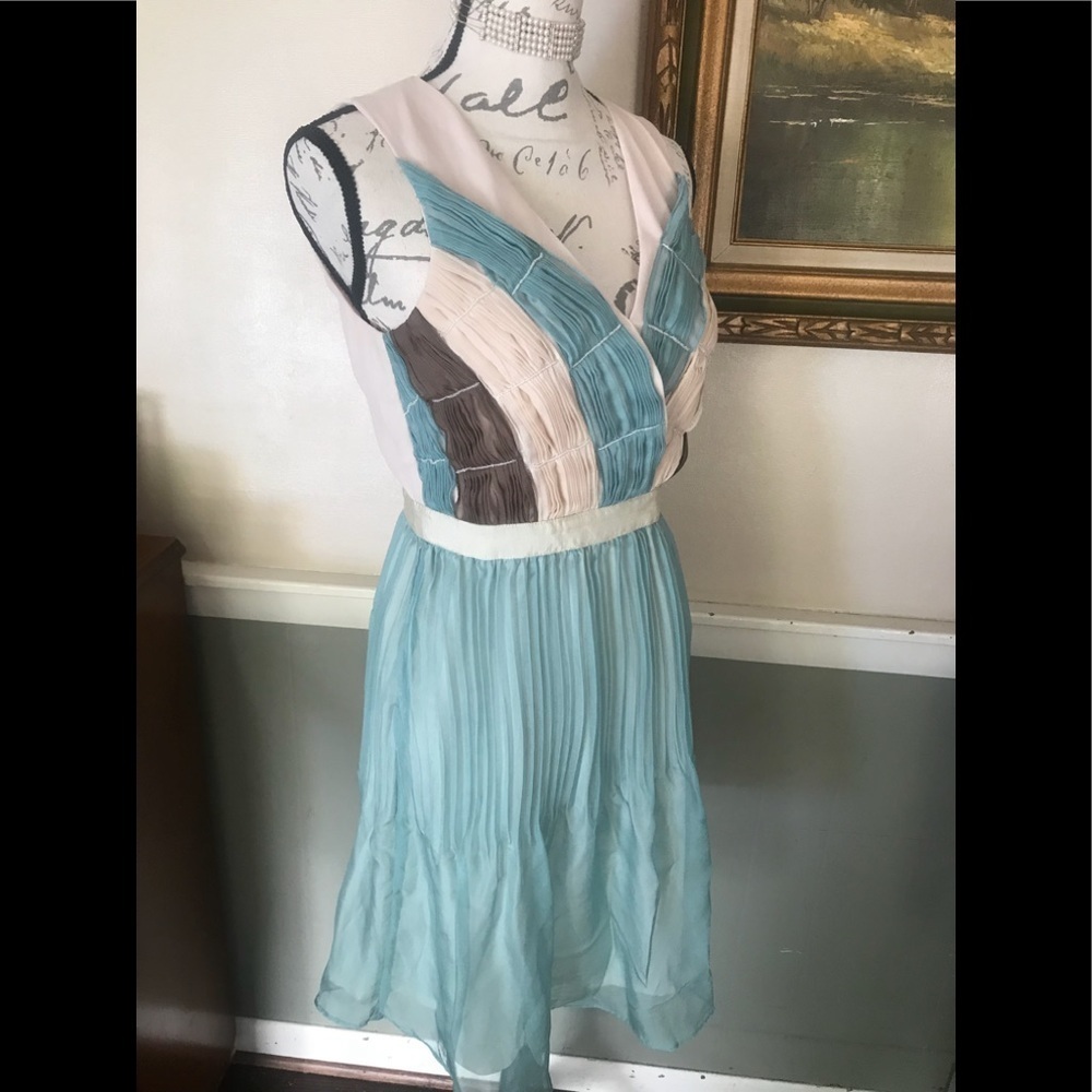 Anthropology RYU Beaded & Pleated Bodice Dress - Picture 5 of 6